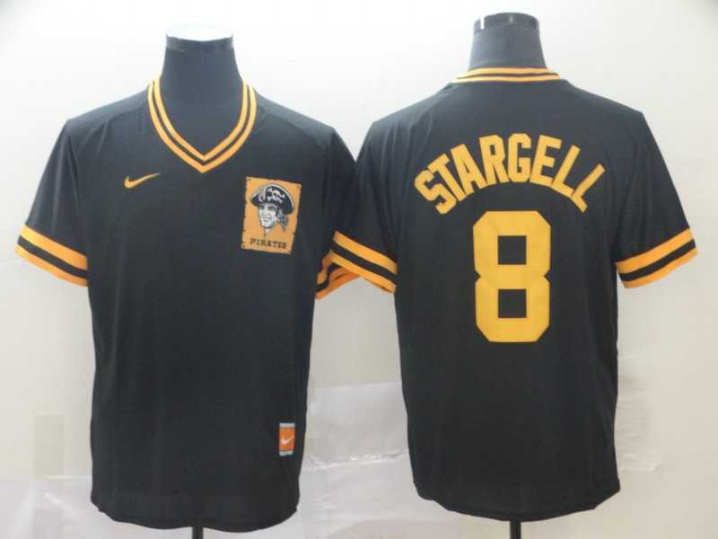Pirates 8 Willie Stargell Black Throwback Jersey (1),We sell and wholesale Pirates 8 Willie Stargell Black Throwback Jersey (1) on line form chian!